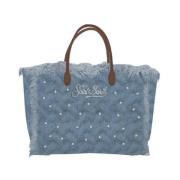 Colette Tricot en Strass Tas MC2 Saint Barth , Blue , Dames