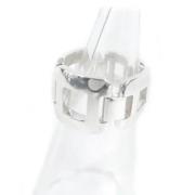 Pre-owned Metal rings Hermès Vintage , Gray , Dames