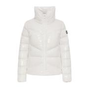 Korte Glanzende Donsjas Colmar , White , Dames