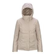 Waterdichte Winddichte Damesjas K-Way , Beige , Dames