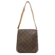 Pre-owned Fabric louis-vuitton-bags Louis Vuitton Vintage , Brown , Da...