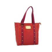 Pre-owned Canvas louis-vuitton-bags Louis Vuitton Vintage , Red , Dame...