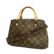 Pre-owned Fabric louis-vuitton-bags Louis Vuitton Vintage , Brown , Da...