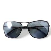 Pre-owned Fabric sunglasses Chanel Vintage , Black , Dames