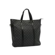 Pre-owned Canvas louis-vuitton-bags Louis Vuitton Vintage , Black , Da...