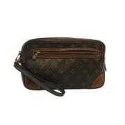 Pre-owned Canvas louis-vuitton-bags Louis Vuitton Vintage , Brown , Da...