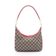 Pre-owned Leather gucci-bags Gucci Vintage , Beige , Dames