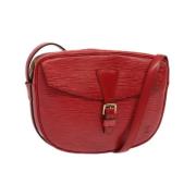 Pre-owned Leather louis-vuitton-bags Louis Vuitton Vintage , Red , Dam...