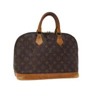 Pre-owned Canvas louis-vuitton-bags Louis Vuitton Vintage , Brown , Da...