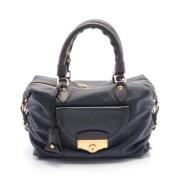 Pre-owned Leather louis-vuitton-bags Louis Vuitton Vintage , Blue , Da...