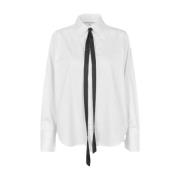 Daney Shirt Blouse Lange Mouw Second Dames , White , Dames