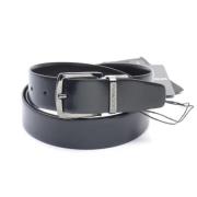 Pre-owned Leather belts Armani Pre-owned , Black , Heren