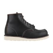 Klassieke Moc Toe Werklaarzen Red Wing Shoes , Black , Heren