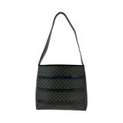 Pre-owned Canvas shoulder-bags Celine Vintage , Black , Dames