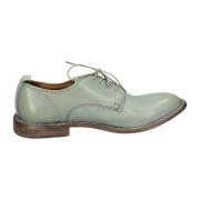 Elegante Vintage Leren Damesschoenen Moma , Green , Dames