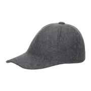 Wollen Baseballpet Borsalino , Gray , Heren