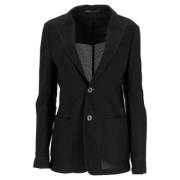 Pre-owned Polyester outerwear Armani Pre-owned , Black , Dames