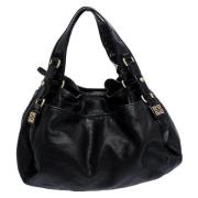 Pre-owned Leather handbags Givenchy Pre-owned , Black , Dames