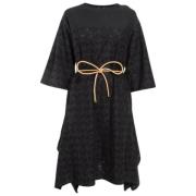 Pre-owned Fabric dresses Moncler Pre-owned , Black , Dames