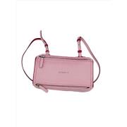 Pre-owned Leather shoulder-bags Givenchy Pre-owned , Pink , Dames