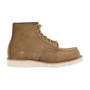 Klassieke Moc Toe Werklaarzen Red Wing Shoes , Brown , Heren