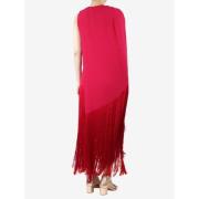 Pre-owned Acetate dresses Stella McCartney Pre-owned , Red , Dames