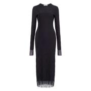 Elegante Zwarte Jurk Philosophy di Lorenzo Serafini , Black , Dames