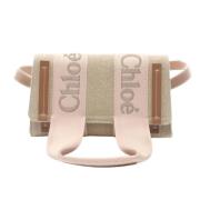 Pre-owned Leather shoulder-bags Chloé Pre-owned , Beige , Dames