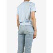 Pre-owned Canvas tops Burberry Vintage , Blue , Dames