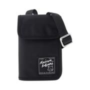 Plastic shoulder-bags Maison Kitsuné , Black , Heren