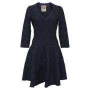 Polyester dresses Alaïa , Blue , Dames