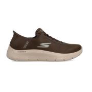 Innovatieve Sneaker Collectie Skechers , Brown , Heren