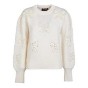 Witte Sweaters met Magische Parels Saint Barth , White , Dames