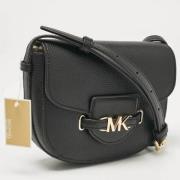 Pre-owned Leather shoulder-bags Michael Kors Pre-owned , Black , Dames