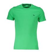 T-Shirt Korte Mouwen Mannen Groen Harmont & Blaine , Green , Heren