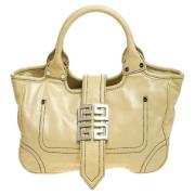 Pre-owned Leather totes Givenchy Pre-owned , Beige , Dames