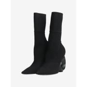 Pre-owned Mesh boots Burberry Vintage , Black , Dames