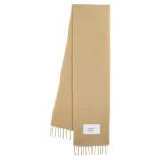 Wool scarves Maison Kitsuné , Brown , Dames