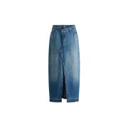 Stijlvolle Rok voor Vrouwen Hugo Boss , Blue , Dames