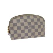 Pre-owned Canvas louis-vuitton-bags Louis Vuitton Vintage , Beige , Da...