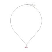 Kristal Orb Hanger Ketting Vivienne Westwood , Gray , Dames