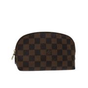 Pre-owned Canvas louis-vuitton-bags Louis Vuitton Vintage , Brown , Da...