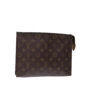 Pre-owned Canvas louis-vuitton-bags Louis Vuitton Vintage , Brown , Da...