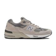 Klassieke hardloopschoenen gemaakt in Engeland New Balance , Gray , He...