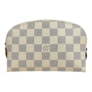 Pre-owned Canvas louis-vuitton-bags Louis Vuitton Vintage , White , Da...