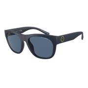 Blauwe Acetaat Sonnenbril Armani Exchange , Blue , Heren