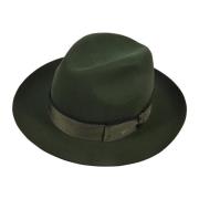 Stijlvolle Hoeden Collectie Borsalino , Green , Heren