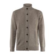 Lamswoltrui met Alcantara Patches Barbour , Beige , Heren