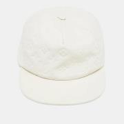 Pre-owned Fabric hats Louis Vuitton Vintage , White , Heren