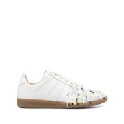 Multicolor Verf-Spat Sneakers Maison Margiela , Multicolor , Dames